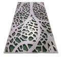 Metal Laser Cut Perforated Garden Screens as decoration